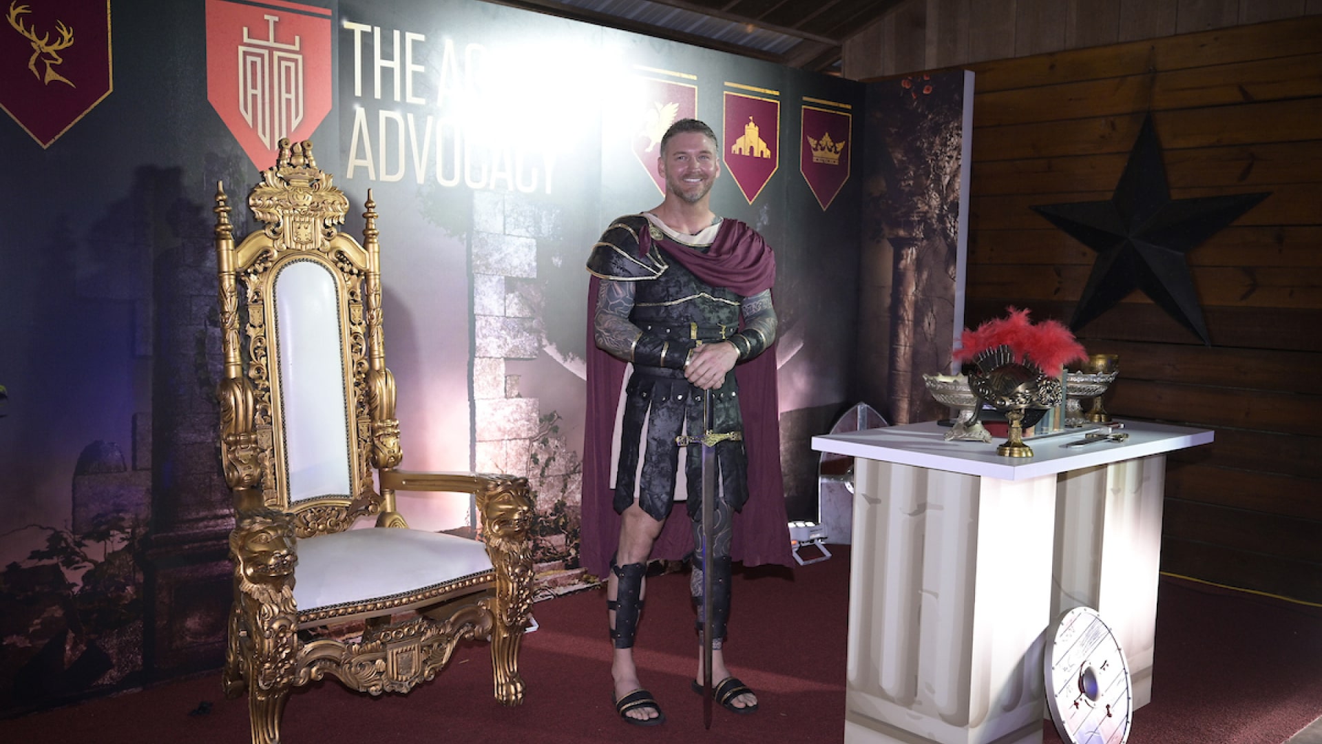 Medieval-themed guest experience for global tech conference